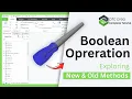 Boolean Operation in PTC Creo Parametric Exploring Both New Old Methods Step by Step