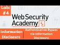 Authentication Bypass via Information Disclosure Web Security Academy