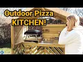 My Outdoor Wooden Pizza Kitchen