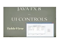 JavaFX 8 Tutorial - TableView