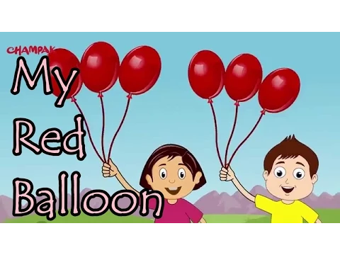 Download MP3 My Red Balloon | English Animated Nursery Rhyme