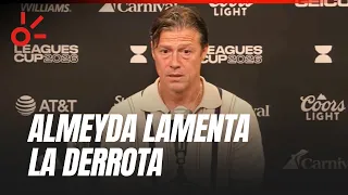 Matías Almeyda lamenta la DERROTA con Toluca y ahora APUNTA a la FINAL de la Liga MX