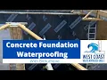Bituthene Concrete Foundation Sealing