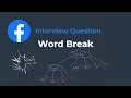 Word Break - Dynamic Programming