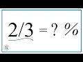 as a Percent