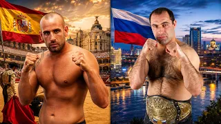 Наш боец из UFC удивил испанца! СКРУТИЛ НОГУ прямо со СТОЙКИ! Чалангов vs Фернандес