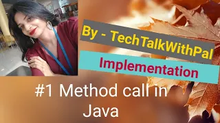 Method call in Java for beginners Java Tutorials Java for beginners