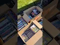 BUYING ALL THE MEDIA FROM THIS GARAGE SALE, ARE DVDS DEAD? #dvd #media #ebay #movie