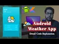 Android Weather App Using Kotlin Retrofit Get API Android Real World Project Code Explanation
