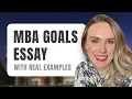 Lagu Why Most MBA Goals Fail — And How to Write Ones Adcoms Trust