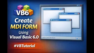 Create MDI FORM Using visual basic 6 0
