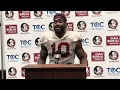 FSU Football Chris Jones on his love of physicality and the linebackers he is working with