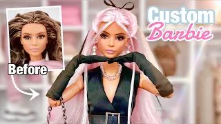 Custom Barbie Doll Giving this Doll a Completely NEW Look - Makeover Transformation