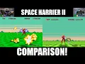 Space Harrier II COMPARISON SEGA Mega Drive Mini VS SEGA Mega Drive Mini 2 iPlaySEGA