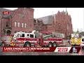 Emergency crews respond to Lancaster City church incident