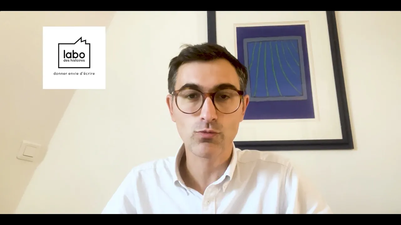 Labo des histoires – Interview de Thibault Lacarrière : Youtube video player