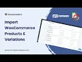 How to Import WooCommerce Products Variations with WP Ultimate CSV Importer Pro