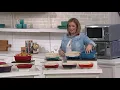 Le Creuset Stoneware 3-Piece Square Dish Set on QVC