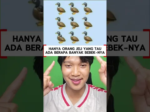 Ada Berapa Banyak Bebek? #shorts