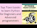 Top 7 best books to learn Python for Beginners and Advanced Level Programmers SidhzCode