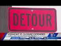 Vermont St closure extended