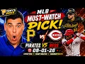 Pittsburgh Pirates vs Cincinnati Reds Pick 26 MLB Pick Prediction