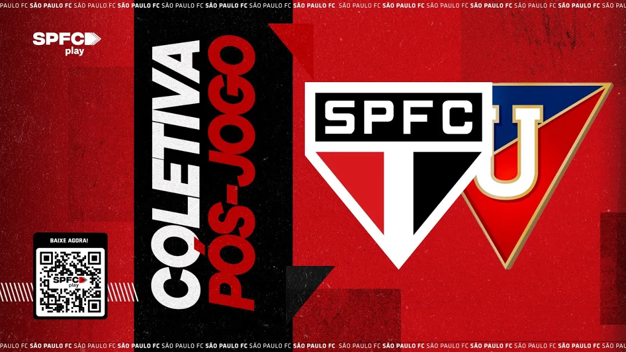 COLETIVA PÓS-JOGO: SÃO PAULO X LDU | SPFC PLAY