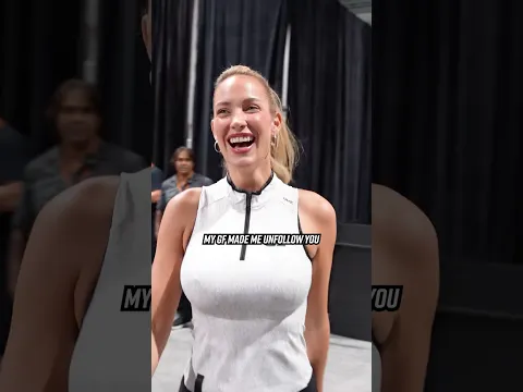 catcalling everyone’s favorite golfer (politely)