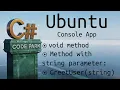 CodePark 0067 How to Pass Parameters to a Void Method in C Beginner-Friendly Example Ubuntu