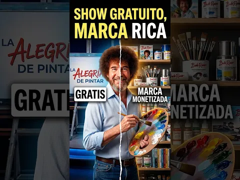 ¿Cómo se hizo rico Bob Ross sin cobrar por su show? #marcapersonal #negocios #bobross