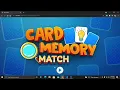 Card Matching Memory Game HTML CSS JavaScript Mini Project