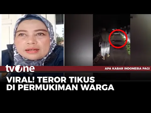 Merinding! Ratusan Tikus Serbu Permukiman Warga di Karawang