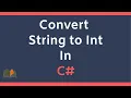 Convert String to Int in C