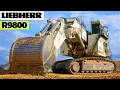 The World s Biggest Excavator in Action LIEBHERR R 9800 Excavator Loading Trucks