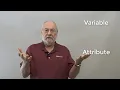 Confusion about Variable and Attribute Data