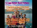 Lagu 5 Lagu Batak Rock Terbaru 2025 || Anti Ngantuk saat Perjalanan dan Santai || Lagu Enak Didenger 