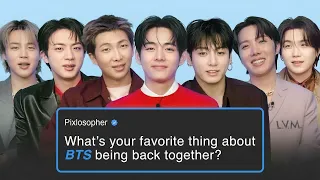 bts reply to fans online