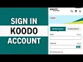 Koodo Mobile Login How to Login To Your Koodo Account 2024