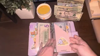 February No. 1 cash stuffing | $415 | zero based budget | single income