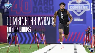 Treylon Burks Combine Throwback