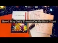 How I Map The Daily Transits To My Birth Chart