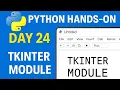 TKinter Module In Python - Part1 In Telugu