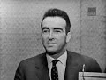 Download Lagu What's My Line? - Montgomery Clift; Peter Cook [panel] (Jan 20, 1963)