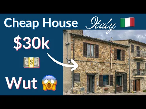 Download MP3 $30k Cheap House in Italy 🇮🇹 (hilltop village + wineries 😱)