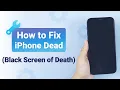 2024 Tutorial Guide How to Fix iPhone Dead Black Screen of Death