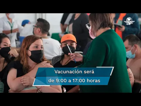Download MP3 Mañana inicia vacunación Covid de personas de 40 a 49 años en nueve municipios del Edomex