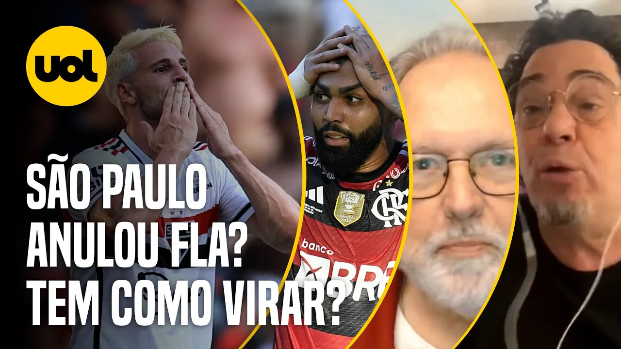 ???? SÃO PAULO ANULOU O FLAMENGO? TEM COMO VIRAR? RENATO MAURICIO PRADO, CASAGRANDE E MARÍLIA COMENTAM