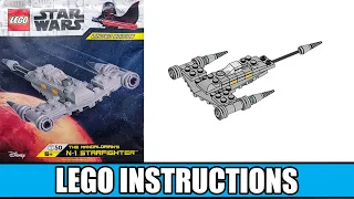 LEGO Instructions - Star Wars - 912405 - The Mandalorian's N-1 Starfighter - Magazine Gift