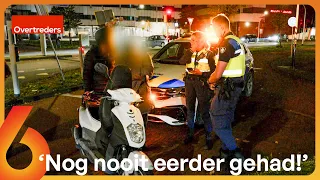 Vrouw VERGEET HELM en ONTSNAPT aan bekeuring! 👀 | Overtrders #AFL210