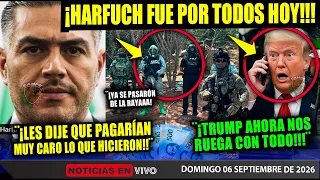 DOMINGAZO! HARFUCH DEJA MAL PARADO A TRUMP ¡CAEN COMO MOSCAS ESTOS DELINCUENTES! SHEINBAUM NOTICIA